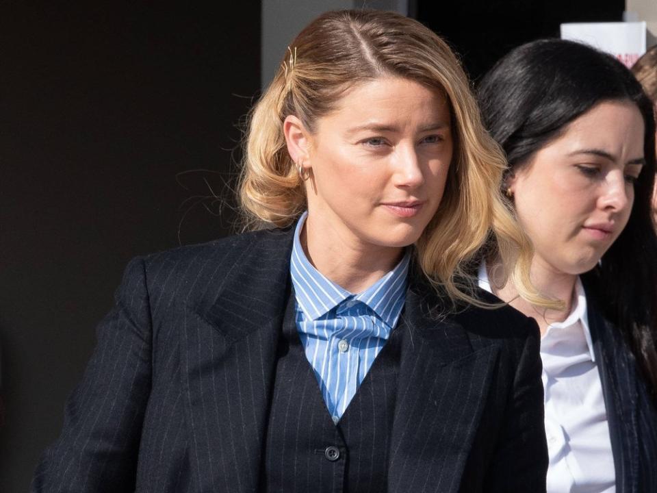 Amber Heard weist die Vorwürfe von Johnny Depps Anwälten zurück. (Bild: imago/ZUMA Wire)