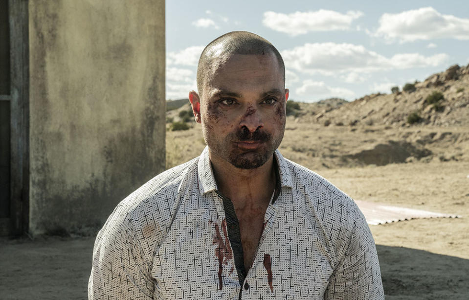 Michael Mando as Nacho Varga – Better Call Saul _ Season 6, Episode 3 – Photo Credit: Greg Lewis/AMC/Sony Pictures Television - Credit: Required fields are marked *  Restricted Type None Site Restricted Single Use Allowed in Feeds Yes No Allowed in Newsletter Yes No Image Credit Ex. Jane Smith/Shutterstock   Image Source URL Image Source  Publicity Image Source Ref Notes