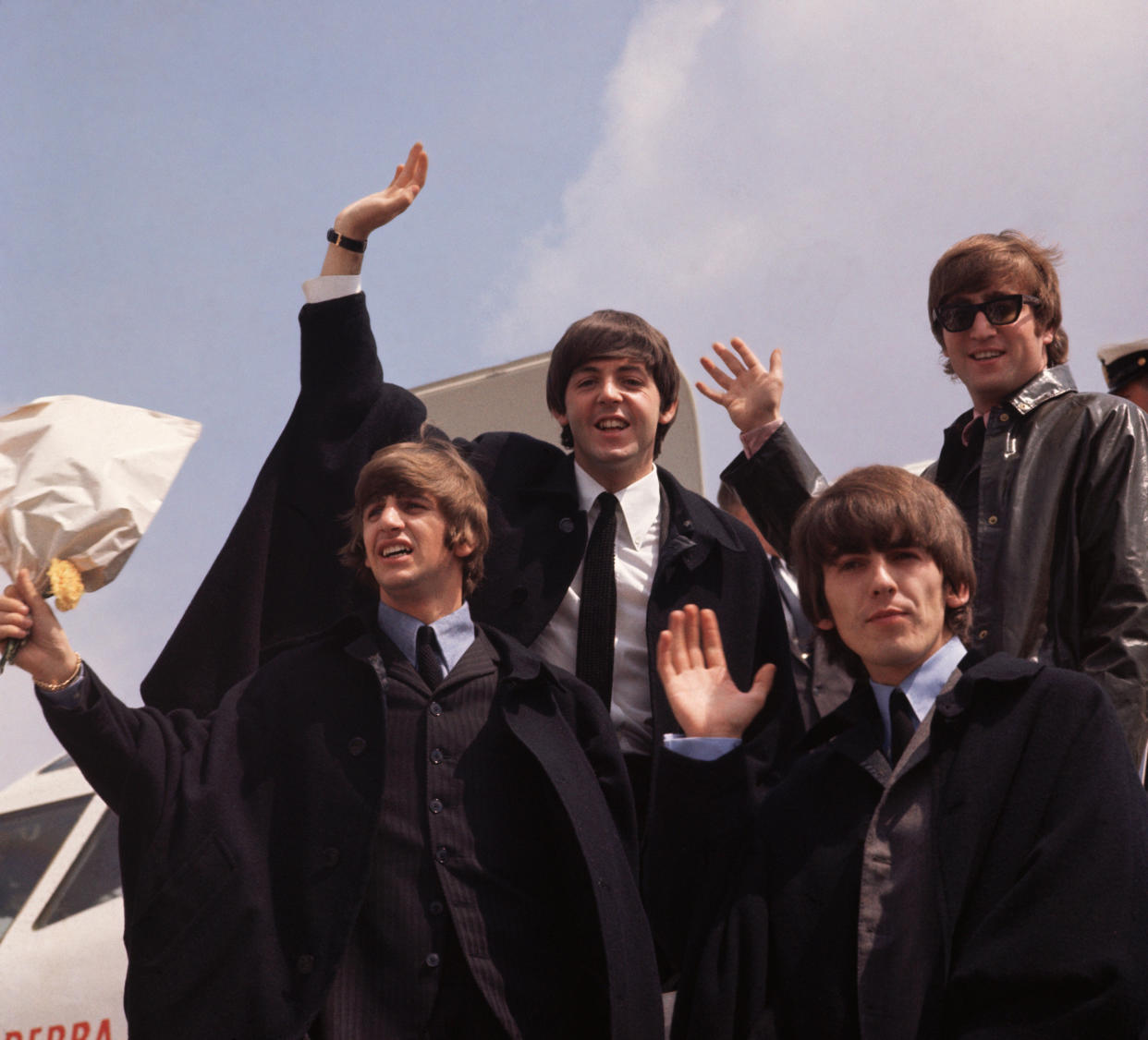 The Beatles in 1964. (Photo: Fox Photos/Getty Images)