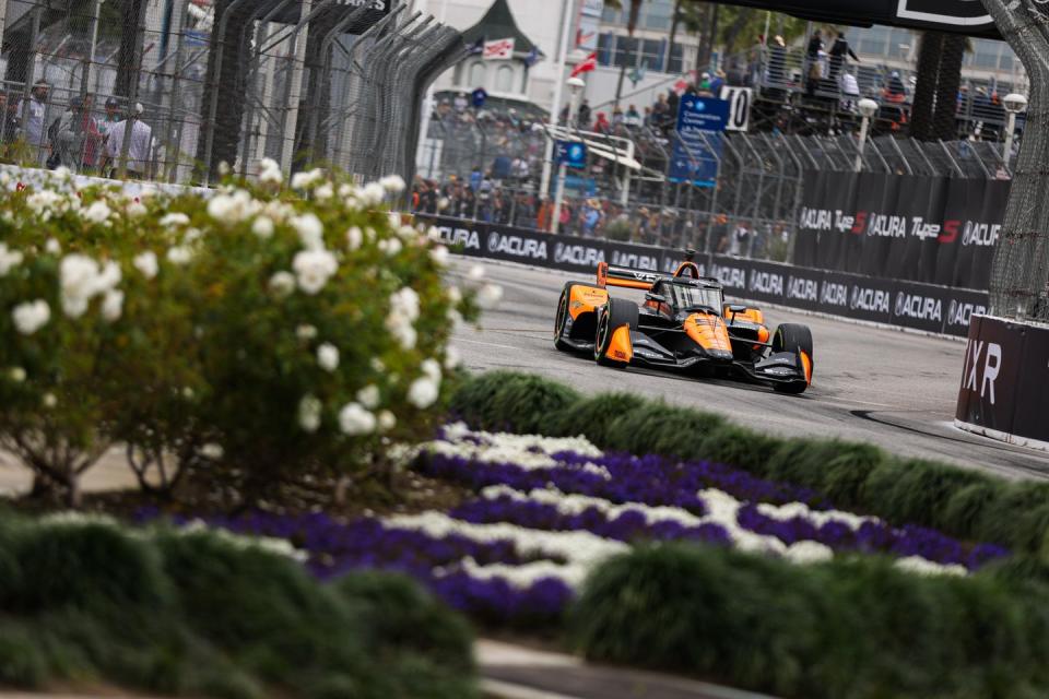 long beach, ca during the indycar acura grand prix of long beach in long beach, california photo by travis hinkle ims photo