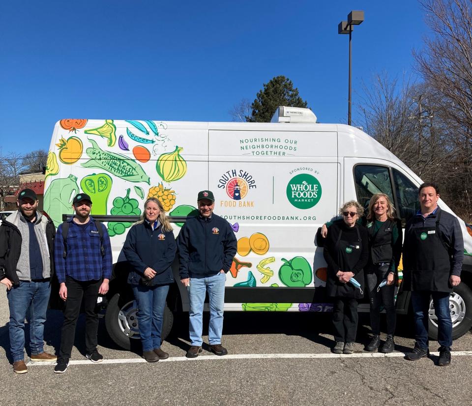 South Shore Food Bank received a refrigerated van through Whole Foods Market’s Nourishing Our Neighborhoods program.