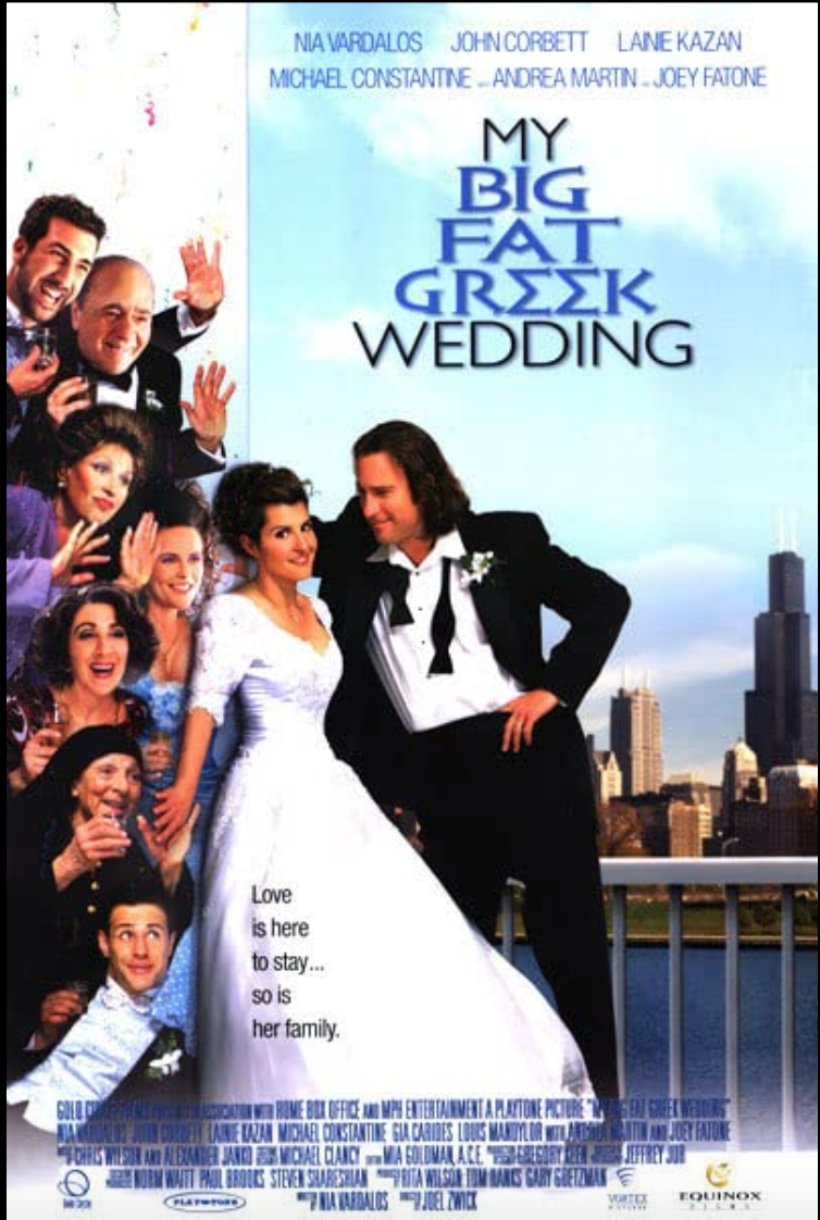 'My Big Fat Greek Wedding'