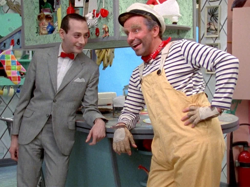 Paul Reubens and Phil Hartman (Screengrab: Pee-wee Pictures)