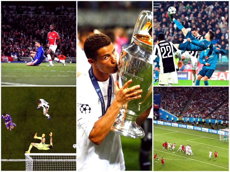 Some of Cristiano Ronaldo's golden moments: Getty