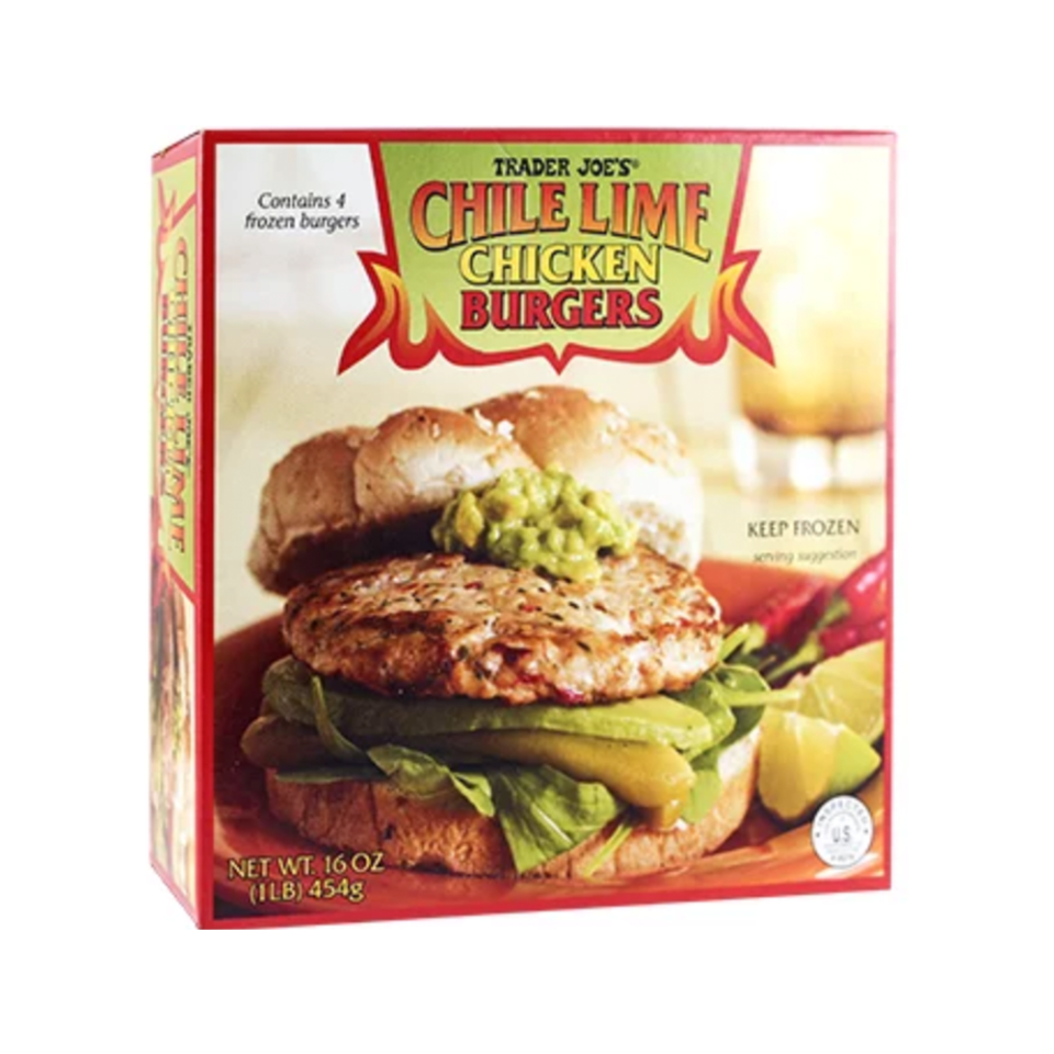 Chile Lime Chicken Burgers