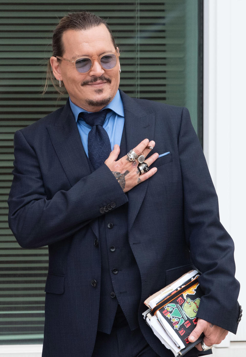 Johnny Depp has joined TikTok following his defamation trial against ex-wife Amber Heard. (Cliff Owen / Consolidated News Pictures / Getty Images)