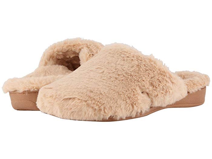 VIONIC Gemma Plush Slippers. (Photo: Zappos)