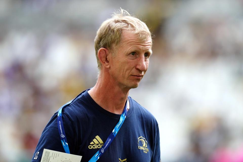 Leinster head coach Leo Cullen, pictured, has been supportive of Nick McCarthy (David Davies/PA) (PA Wire)