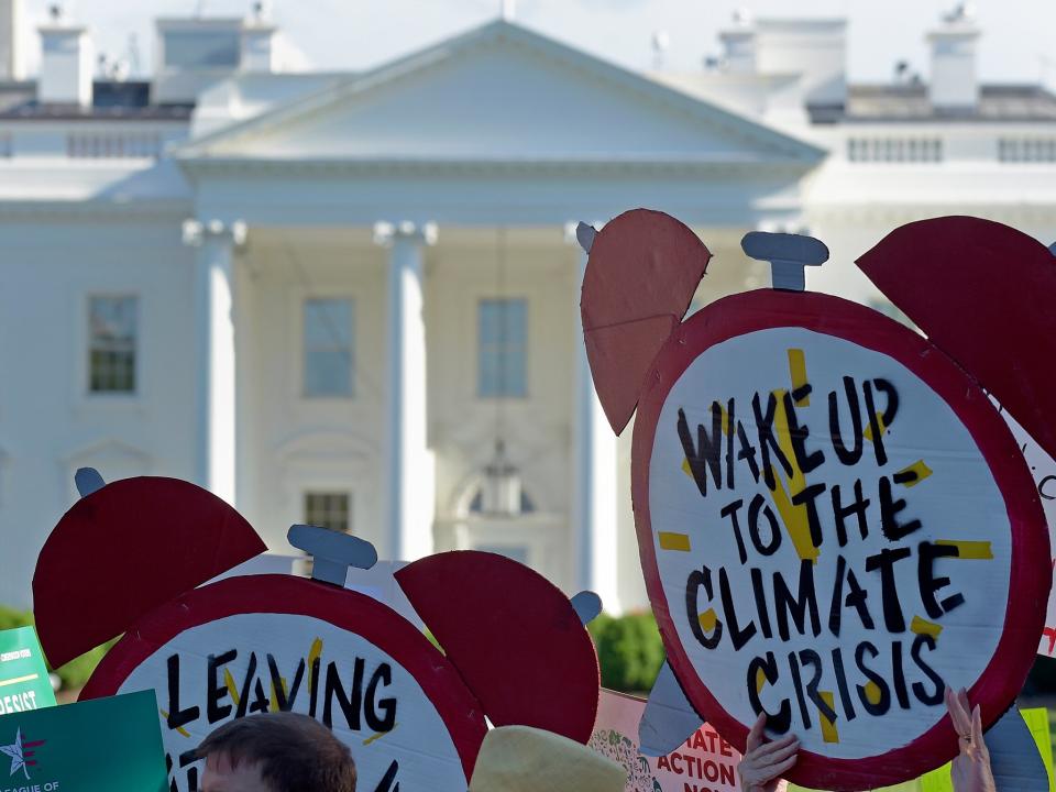 The House of Representatives has passed a bill designed to force the US to stay in the Paris climate deal, in a rebuke to Donald Trump who has promised to withdraw from the landmark agreement. But the Democratic bill, which passed 231-190 in a vote largely along party lines, stands little chance of approval in the Republican-controlled Senate.House Democrats seized on the measure to portray Republicans as obstacles to progress on climate change – and make a case ahead of the 2020 election that Trump is undermining the nation's commitment to rein in heat-trapping pollution.Democrats also hope to signal to other countries party to the Paris agreement signed in 2015 that, if the next president is a Democrat, he or she is likely to keep the US in the climate agreement.“Passing this bill is an important signal to our allies, and my expectation is that when we act we'll see increased ambition from them too,” congresswoman Kathy Castor, lead sponsor of the legislation, told reporters a day before the vote.Although Mr Trump announced his intent to pull out of the Paris accord after only a few months in office, the earliest he could actually go forward with the withdrawal is November 2020.“That's an interesting date, isn't it?” Ms Castor said.The approval of the Climate Action Now Act also constitutes the first time in nearly a decade a major piece of legislation focused on addressing climate change has passed the lower chamber.It comes after repeated warnings from climate scientists about the perils of inaction when it comes to reducing climate-warming emissions.Just three Republicans – Vern Buchanan of Florida, Brian Fitzpatrick of Pennsylvania and Elise Stefanik of New York – crossed over to vote with Democrats to pass the bill. The bill would remove funding for any effort by the federal government to withdraw from the agreement, and would compel Mr Trump to come up with a plan for meeting the United States' Paris targets.Under the Paris accord, more than 190 nations voluntarily vowed to reduce greenhouse gas emissions with the goal of keeping the globe under 2C warming over pre-industrial levels.But each nation sets its own emissions-reduction targets under the agreement. Developing countries such as China gave themselves non-binding goals that still allowed them to increase greenhouse-gas emissions for years to come, as the poor in those nations rise out of poverty and increase their energy use.The differing standards for the United States and its chief economic rival became a bone of contention for Republicans, who raised this issue again ahead of the passage of the bill.“Climate change is real,” congressman Greg Walden, the top Republican on the House Energy and Commerce Committee, said on the House floor ahead of the vote.“But addressing climate change should not involve binding ourselves to international agreements that put United States workers and jobs at a disadvantage to our main competitors around the world.”Since losing the House in November, Mr Walden and other Republicans have instead emphasised investment in new technologies, like advanced nuclear reactors, over regulation and international agreements to reduce the buildup of greenhouse gases.“We really don't need a Paris climate agreement” to reduce emissions, congressman John Shimkus, the top Republican on the Energy and Commerce subcommittee on climate change and the environment, said during the floor debate.Ms Castor, an ally of House Speaker Nancy Pelosi, who chairs the House Select Committee on the Climate Crisis, introduced the measure as part of a Democratic effort to reset the climate debate in Congress after the defeat in the Senate of the Green New Deal.Senate Majority Leader Mitch McConnell forced a vote on the Green New Deal in March in an effort to divide Democrats on the bill that would rapidly reduce carbon emissions over the next decade, all while improving access to jobs and health care.The Climate Action Now Act is much narrower in its ambitions, but with more than 200 co-sponsors, it affords Democrats an opportunity to show a unified front on the issue of climate change.And unlike progressive star Alexandria Ocasio-Cortez's Green New Deal, Ms Pelosi and other House leaders backed it.“This clearly is one of the most, if not the most, important issue confronting our global community,” House Majority Leader Steny Hoyer told reporters on Wednesday.But Republicans have shown little sign of letting up on their focus of the Green New Deal specifically, with congressman Jody Hice filing a discharge petition on Wednesday that would force a vote on the resolution.Although the Green New Deal resolution itself is short on details about how exactly to reduce emissions from the power, agricultural and transportation sectors, Republicans across the Capitol decided to fill in the gaps themselves and suggested it would result in bans on hamburgers and air travel.The Washington Post