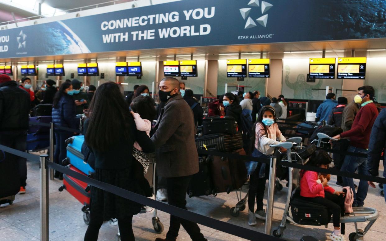 Heathrow check-in -  Ian Vogler-Pool/Getty Images