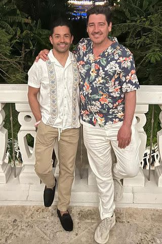 <p>Jonathan Knight/Instagram</p> Harley and Jonathan Knight-Rodriguez in 2023
