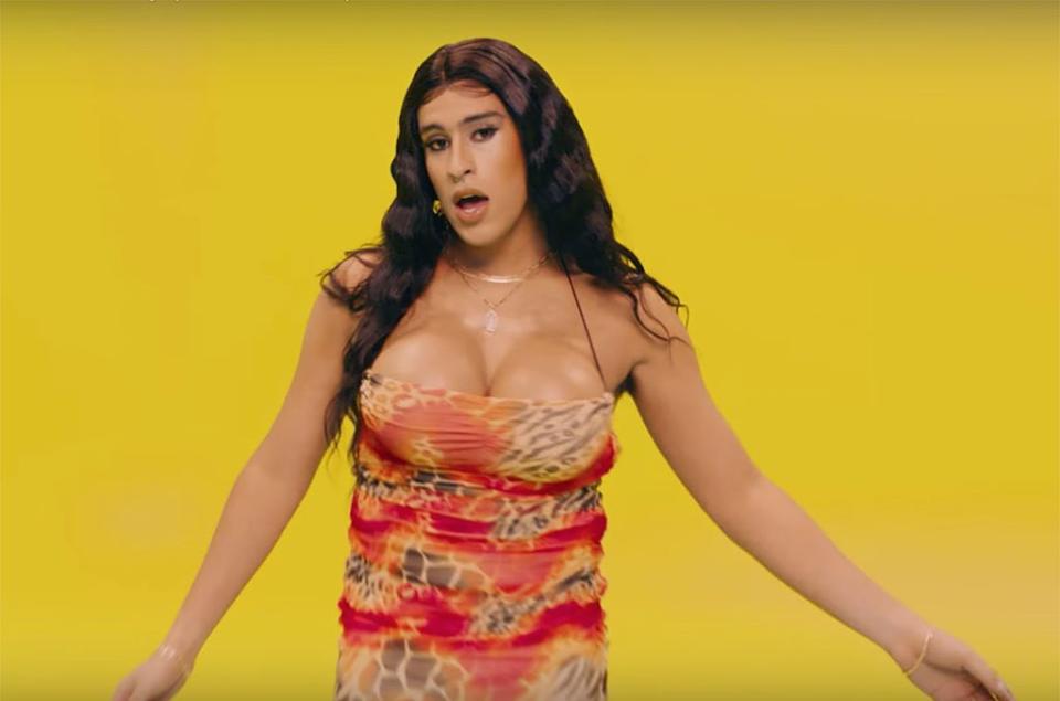 Bad Bunny dons drag in his video for “Yo Perreo Sola.