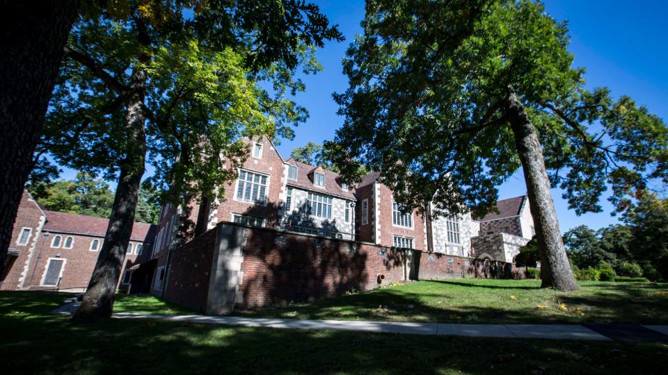 Salisbury House in Des Moines, Iowa, Thursday, Oct. 4, 2018. 