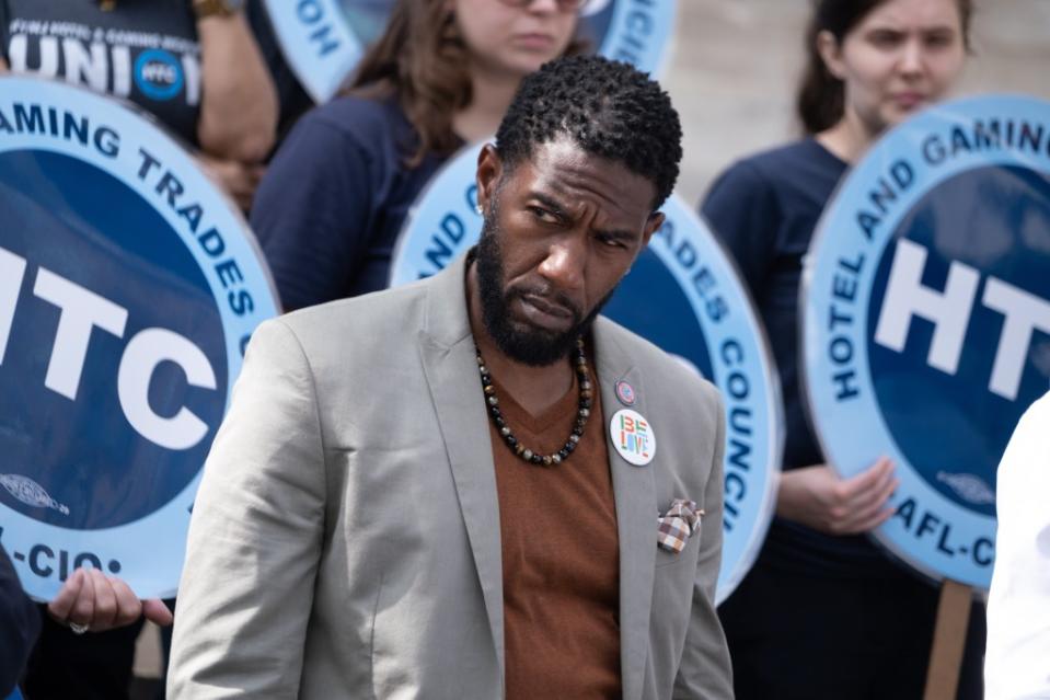 Public Advocate Jumaane Williams is among the lead sponsors of the plastic-bottle-ban bill. Gabriella Bass