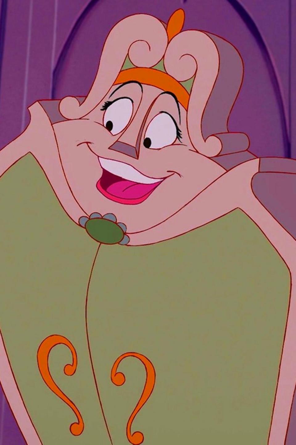 4. Madame de la Grande Bouche (Beauty and the Beast)