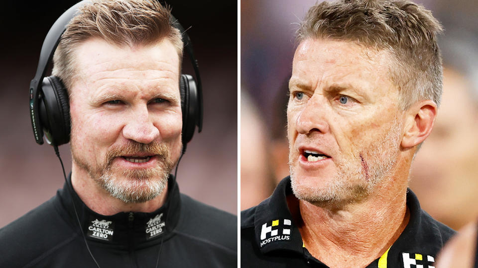 Nathan Buckley and Damien Hardwick.