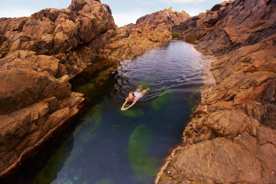 Lihou Island’s magical Venus Pool.