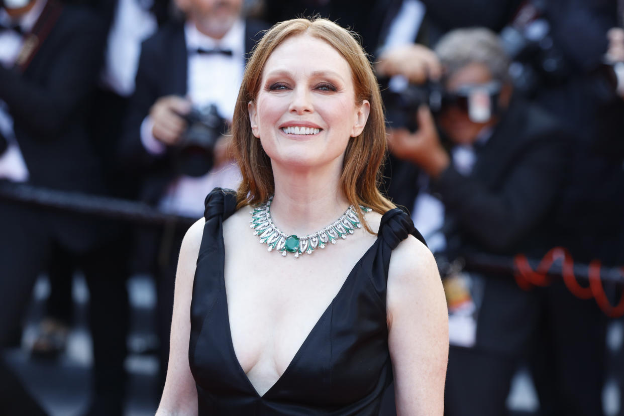 Julianne Moore, 61, says age was the thing that made her become less consumed with how she looked. (Photo: Laurent Koffel/Gamma-Rapho via Getty Images)