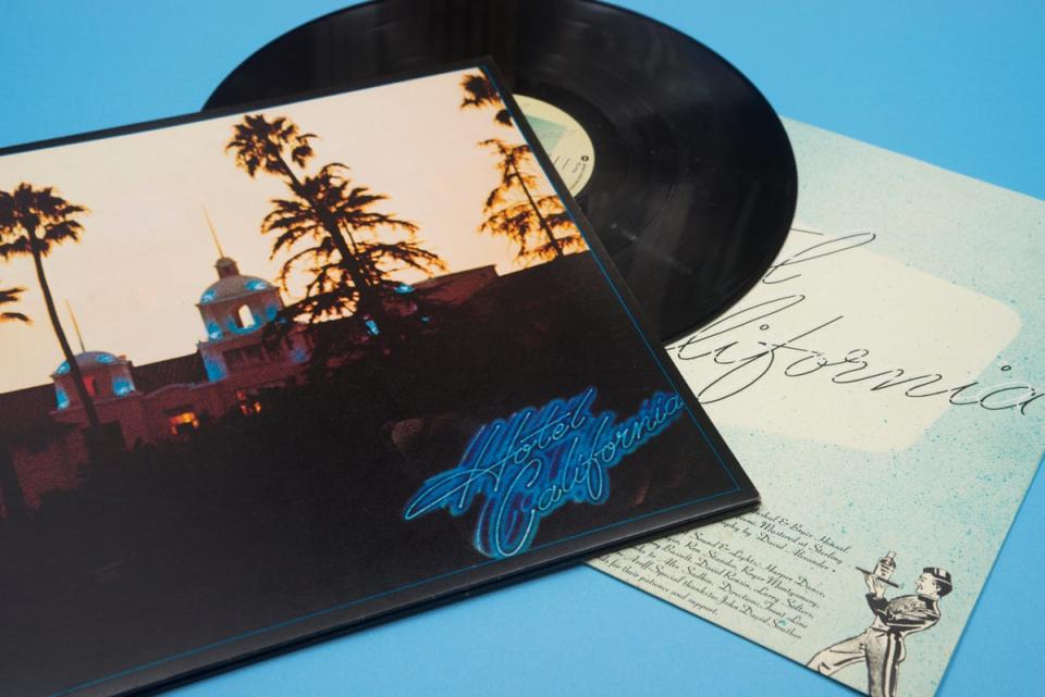 The Eagles’ famous Hotel California album (Alamy/PA)