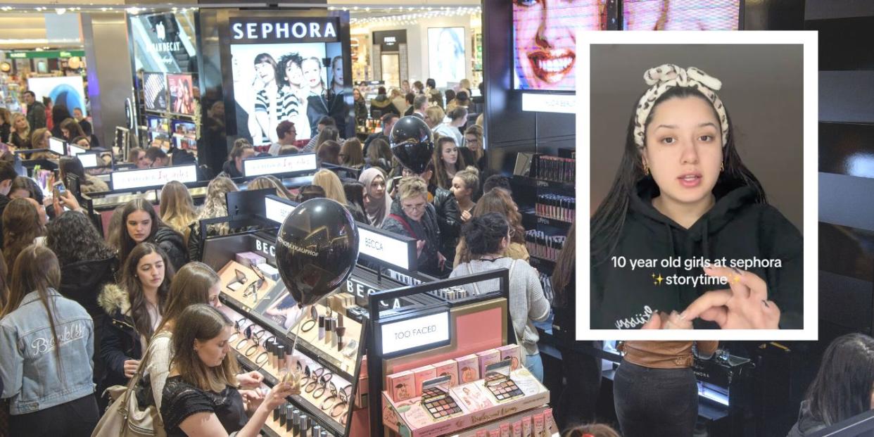 Inside of a Sephora store