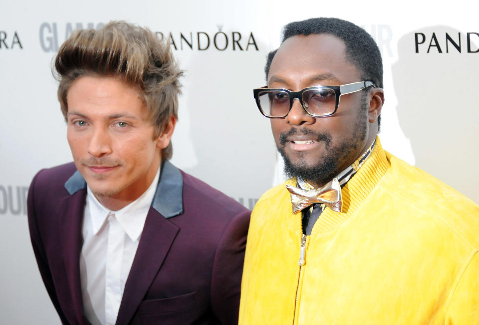 LONDON, UNITED KINGDOM - MAY 29: Tyler James and Will.I.Am attend Glamour Women of the Year Awards 2012 at Berkeley Square Gardens on May 29, 2012 in London, England. (Photo by Stuart Wilson/Getty Images)