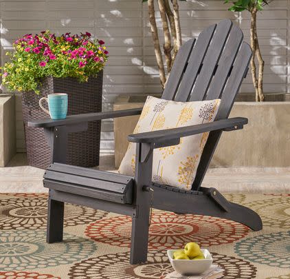 Mobley solid wood folding adirondack chair (28% off)