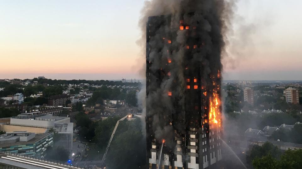 <p>Inspector Nicholas Thatcher likened the flames from the tower block blaze to something ‘like a jet engine’ while speaking at the public inquiry.</p>