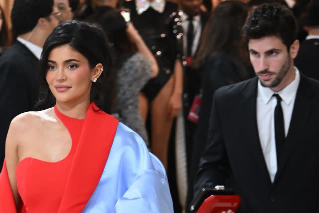 <p>Noam Galai/GA/The Hollywood Reporter via Getty</p> Kylie Jenner and Eugenio Casnighi at the 2023 Met Gala