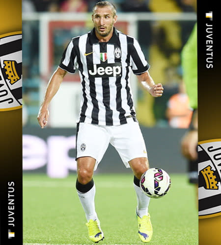 Giorgio Chiellini began his career as a left-back, but made his name as a hard-tackling centre back – Walter Mazzarri once labeled him "a force of nature, from another planet] – with a penchant for scoring headers from set-pieces. A popular figure with fans, he is the club's vice-captain, behind Gianluigi Buffon.