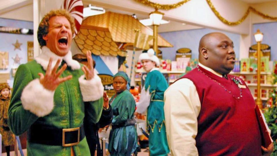 Will Ferrell and Faizon Love in Elf