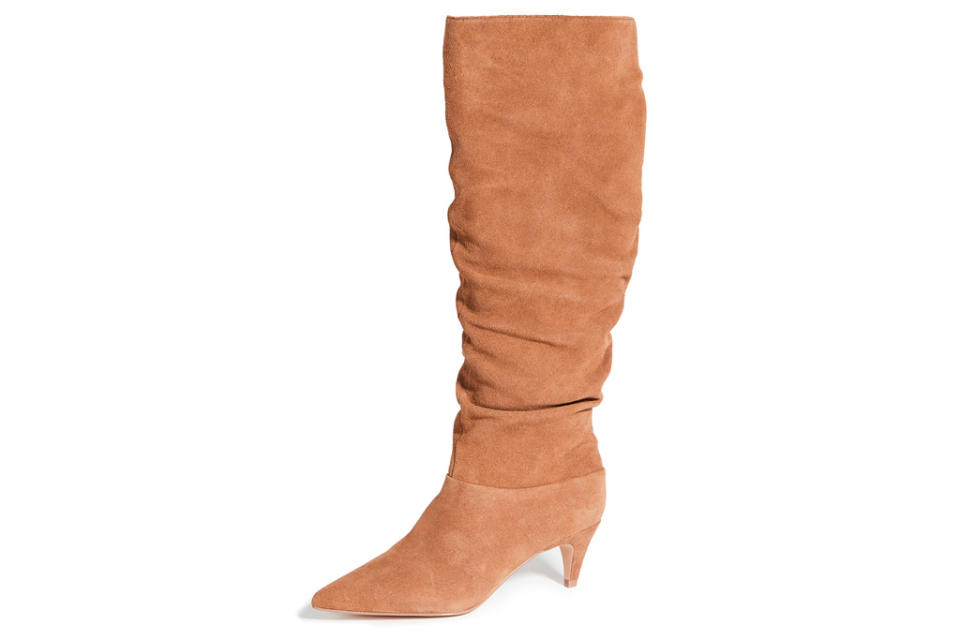 suede boots, villa rouge