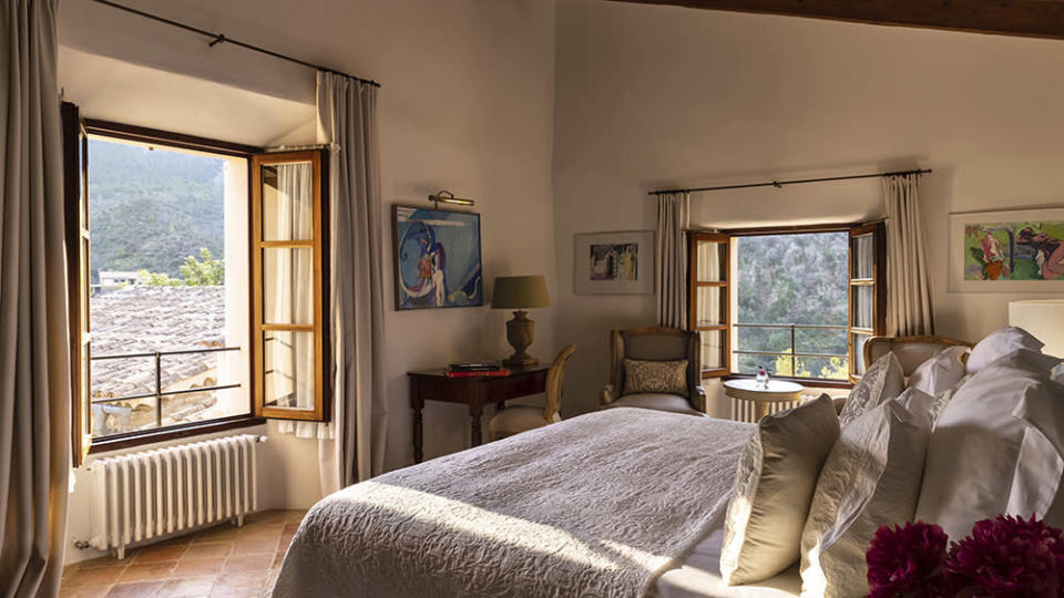 The master suite bedroom inside the Balagueret villa. - Credit: Virgin Limited Edition