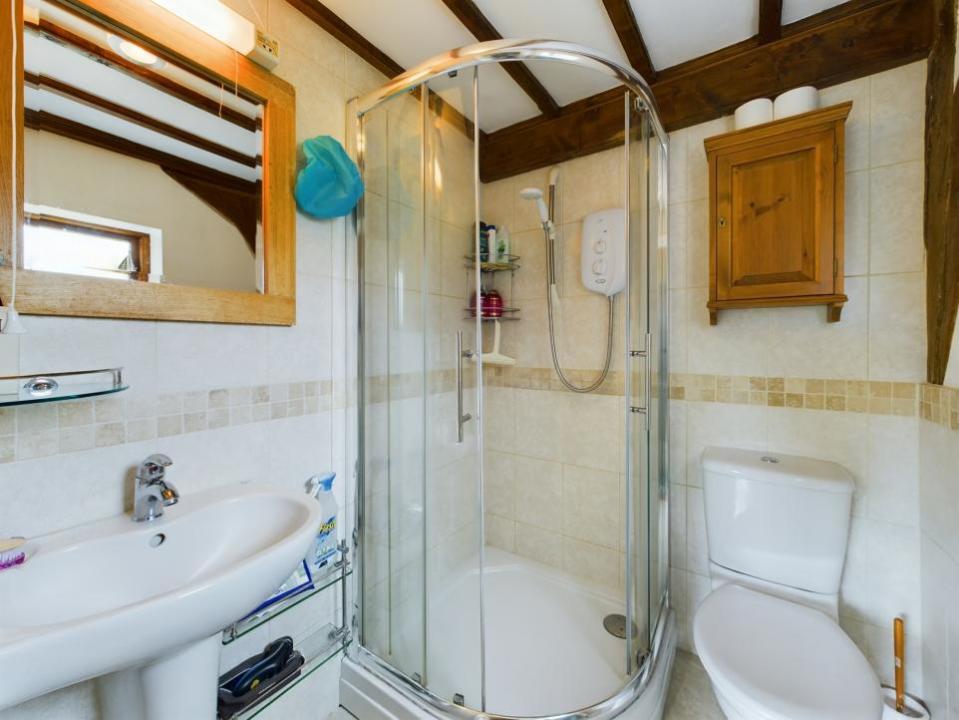 East Anglian Daily Times: The en suite comes with a corner shower cubicle and WC