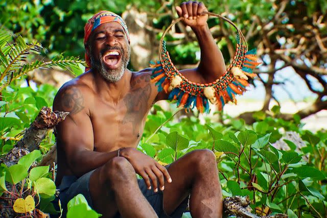 <p>CBS</p> Bruce Perreault on 'Survivor 45'