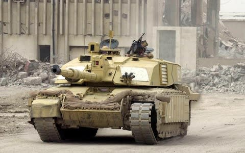 Challenger tank - Credit: Reuters