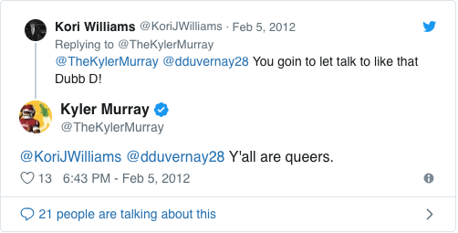 (Twitter.com/TheKylerMurray)