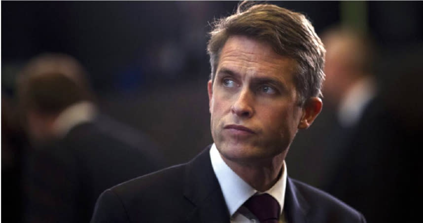 「無任所大臣」威廉森（Gavin Williamson）在近期爆出職場霸凌同僚的醜聞。（圖／達志／美聯社）