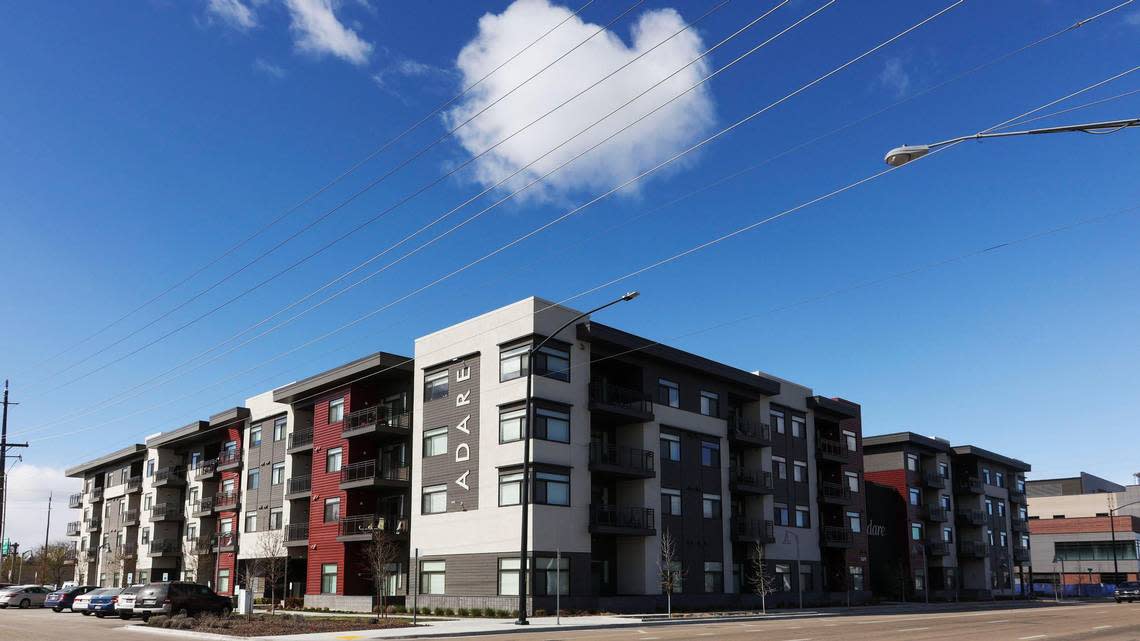 Adare, a 134-unit apartment building built in 2019, offers low-income housing at 2419 W. Fairview Ave. in Boise.