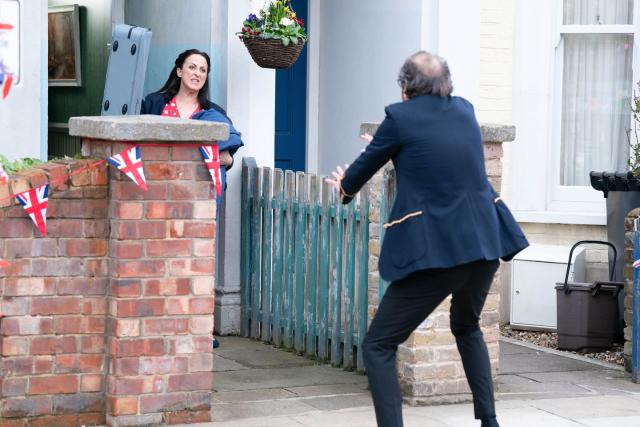 sonia and reiss in eastenders, embargo 2200 sunday 30 april