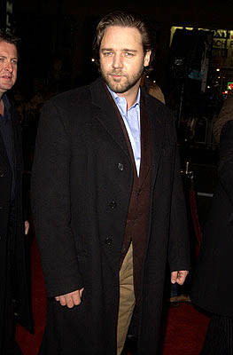 Russell Crowe at the Hollywood premiere of Ali