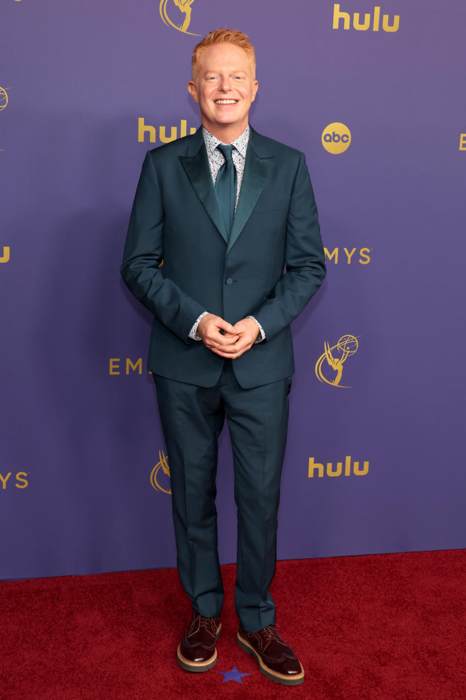 LOS ANGELES, CALIFORNIA - SEPTEMBER 15: Jesse Tyler Ferguson attends the 76th Primetime Emmy Awards at Peacock Theater on September 15, 2024 in Los Angeles, California. (Photo by Kevin Mazur/Kevin Mazur/Getty Images)