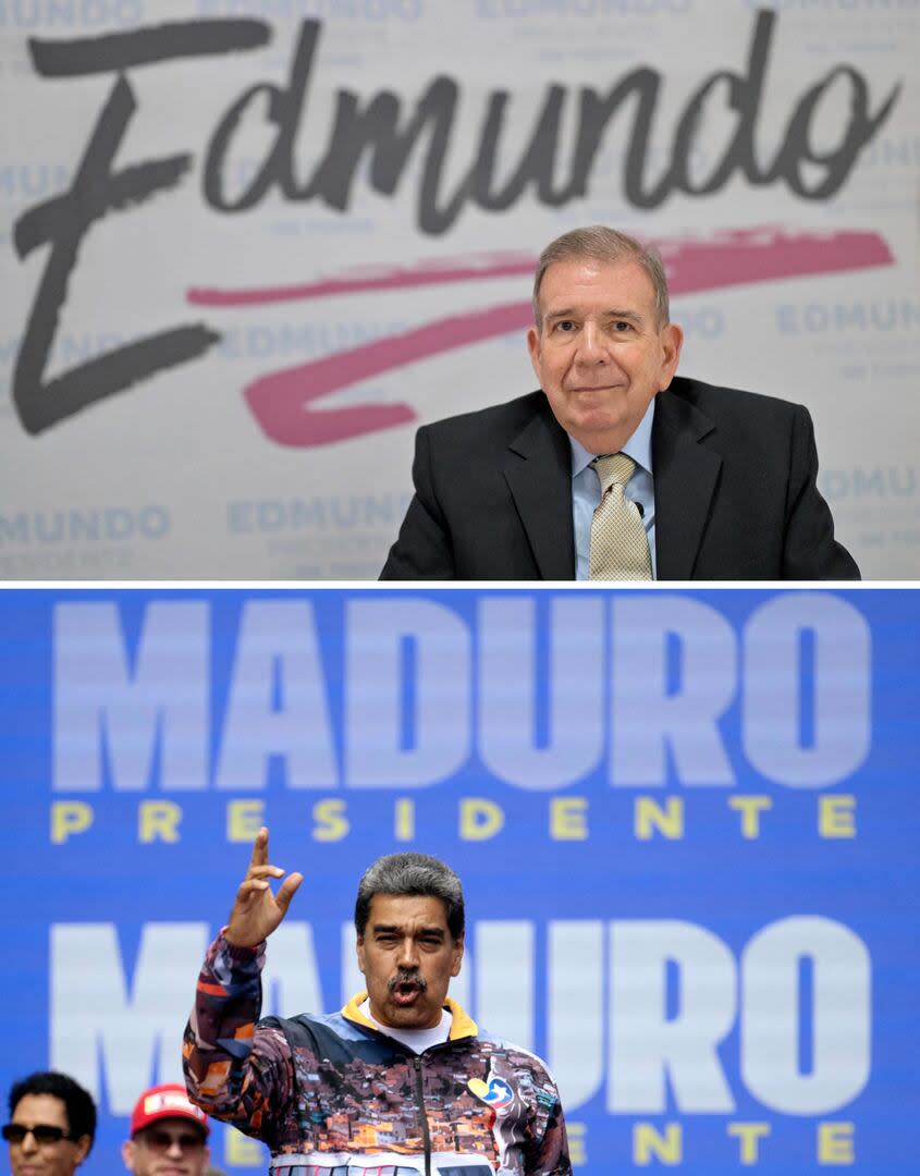 Edmundo Urrutia y Nicolás Maduro, los principales candidatos de la elección