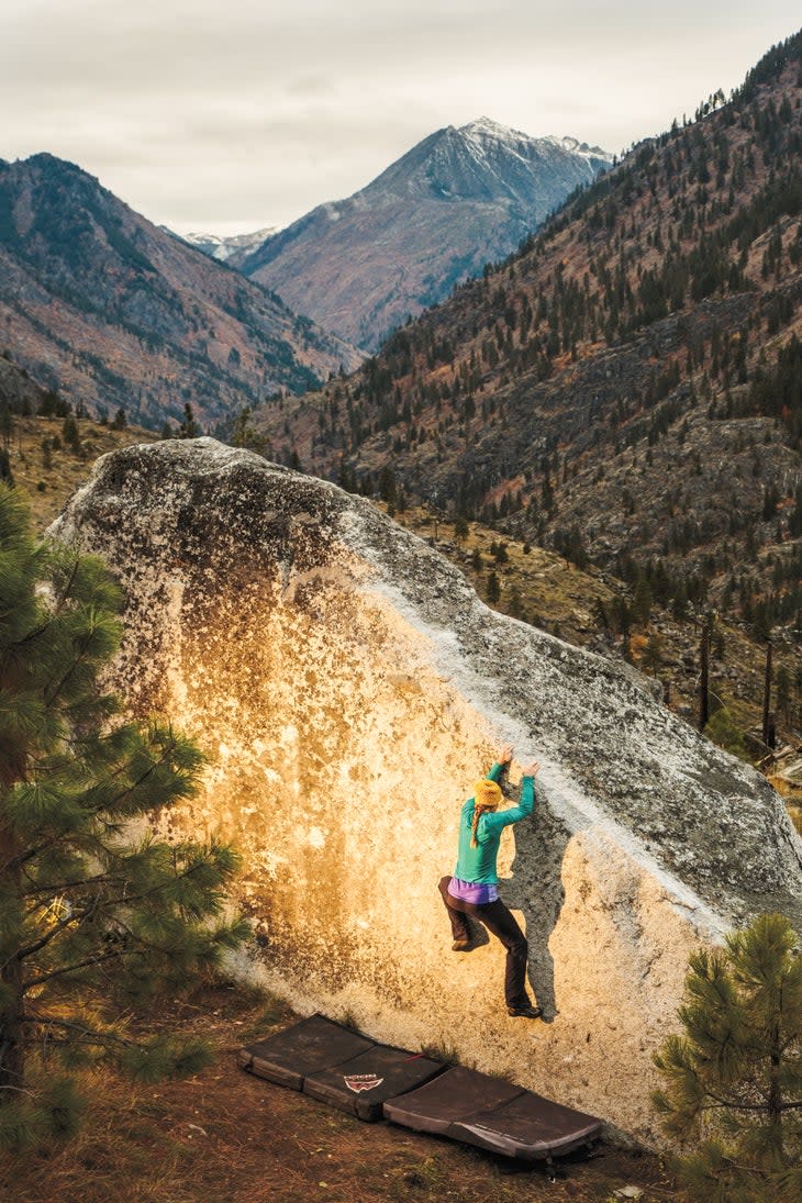 Leavenworth Washington Alpine Bouldering Rock Climbing