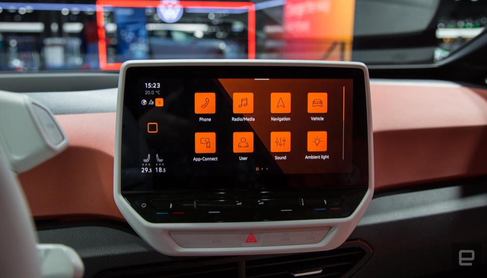 Volkswagen ID.3 infotainment system