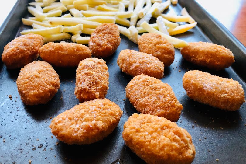 Chicken nuggets help our bodies produce serotonin - a 'feel-good hormone'