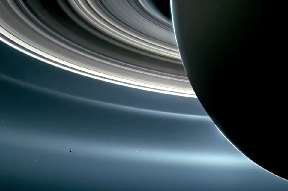 One of the stunning space images from the Nasa promo video (Picture: Nasa)