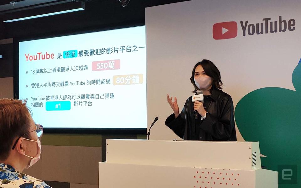 YouTube 大中華區策略合作夥伴經理雷嘉雯 Kaman Louie