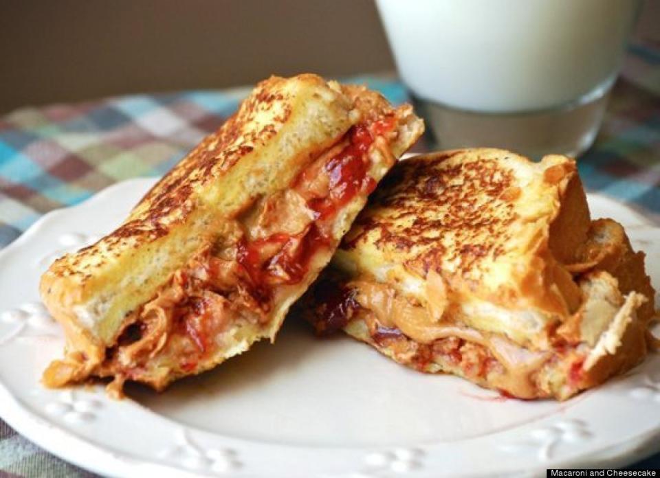 Yes and yes.<br /><br /><strong>Get the <a href="http://www.macaroniandcheesecake.com/2012/03/peanut-butter-jelly-french-toast-sandwich.html" target="_blank" rel="noopener noreferrer">Peanut Butter &amp; Jelly French Toast Sandwich recipe</a> by Macaroni and Cheesecake.</strong>