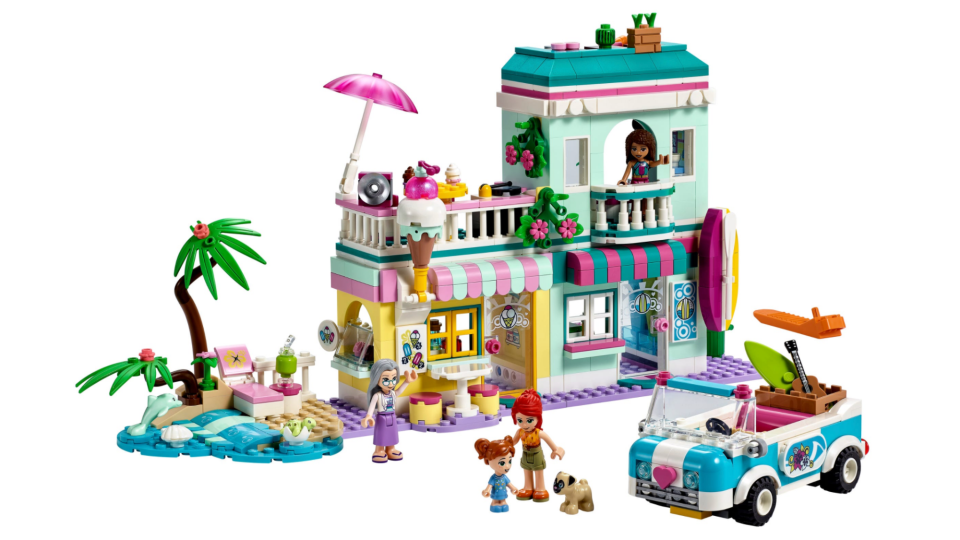 Best Lego sets for kids: A Lego Friends surfer's beach house