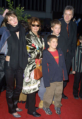 Susan Sarandon , Tim Robbins and family at the New York premiere of Warner Brothers' Harry Potter and The Sorcerer's Stone